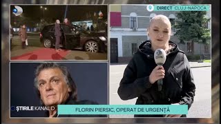 Stirile Kanal D - Florin Piersic, operat de urgenta! | Editie de pranz
