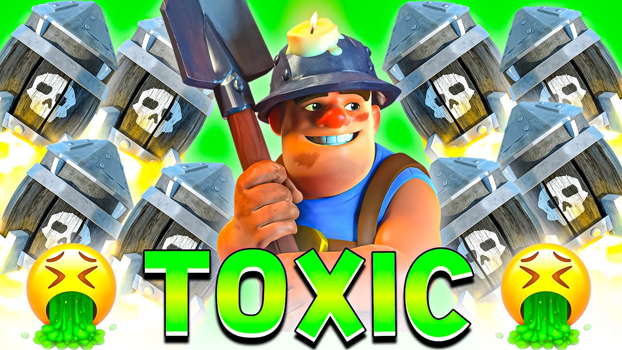 This New Miner Rocket Deck is *SO TOXIC!*🤮 Clash Royale YouTube