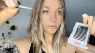 ASMR| Doing Your Eyelash Extensions ?(Personal Attention, Close Whisper)
