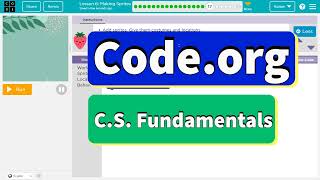 Code.org Express Lesson 6.17 Making Sprites | Tutorial with Answers | Course F Lesson 3.17