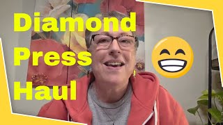 Unboxing a Mountain of Diamond Press Crafting Goodies #kimbokreations #haulvideo