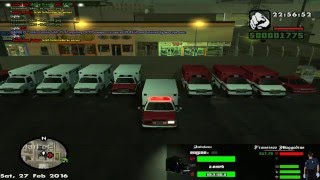 [GTA SA Mod] Ambulance with Lightbar