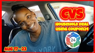 Cvs Household Deal Using Coupon24 Rolling Ecbs Aug 17 - 23
