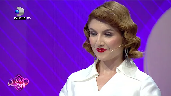 Bravo, ai stil!  Alexandra intra cu o tinuta perfe...