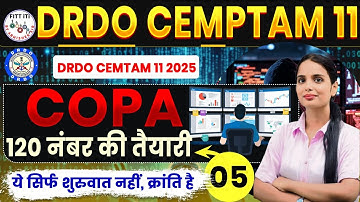05 - DRDO Technician COPA Classes | Complete Syllabus Explained | DRDO Tech-A Preparation 2025