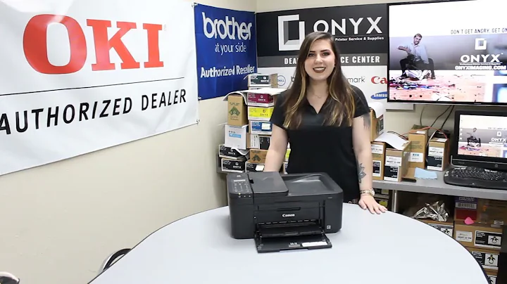 Canon Pixma TR4520 | Onyx Imaging | Tulsa Printer Repair | Replacing Ink Cartridges