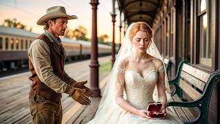 Abandoned Bride Waited Three Days at Station—Until Passing Cowboy Made Her His Forever Wife