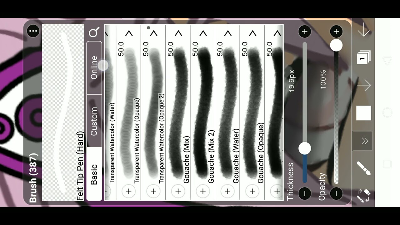 How to edit ur oc in gacha in ibispaint - YouTube