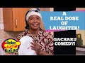  its a real dose of laughter with gacharu the nononsense queen of comedy 