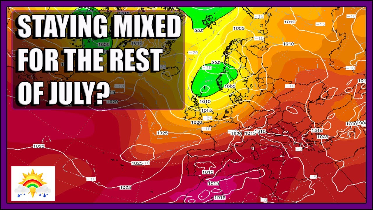 Ten Day Forecast: Staying Mixed For The Rest Of July? - YouTube