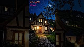 nice nature night village house 🏡#train #nature #snake #birds