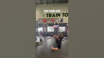 Side plank row #exercises