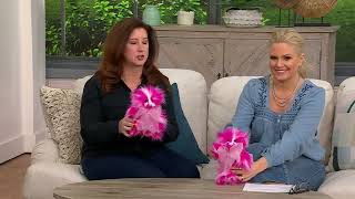Charlie Bears Raspberry Cupcake 9" Plush Bear on QVC