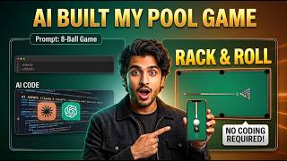 I Built an 8-Ball Pool Game Using FREE AI! (Claude + ChatGPT No Coding Tutorial) #claudecode #ai