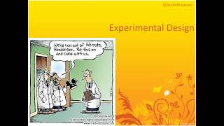 Research Methods: Experimental Design