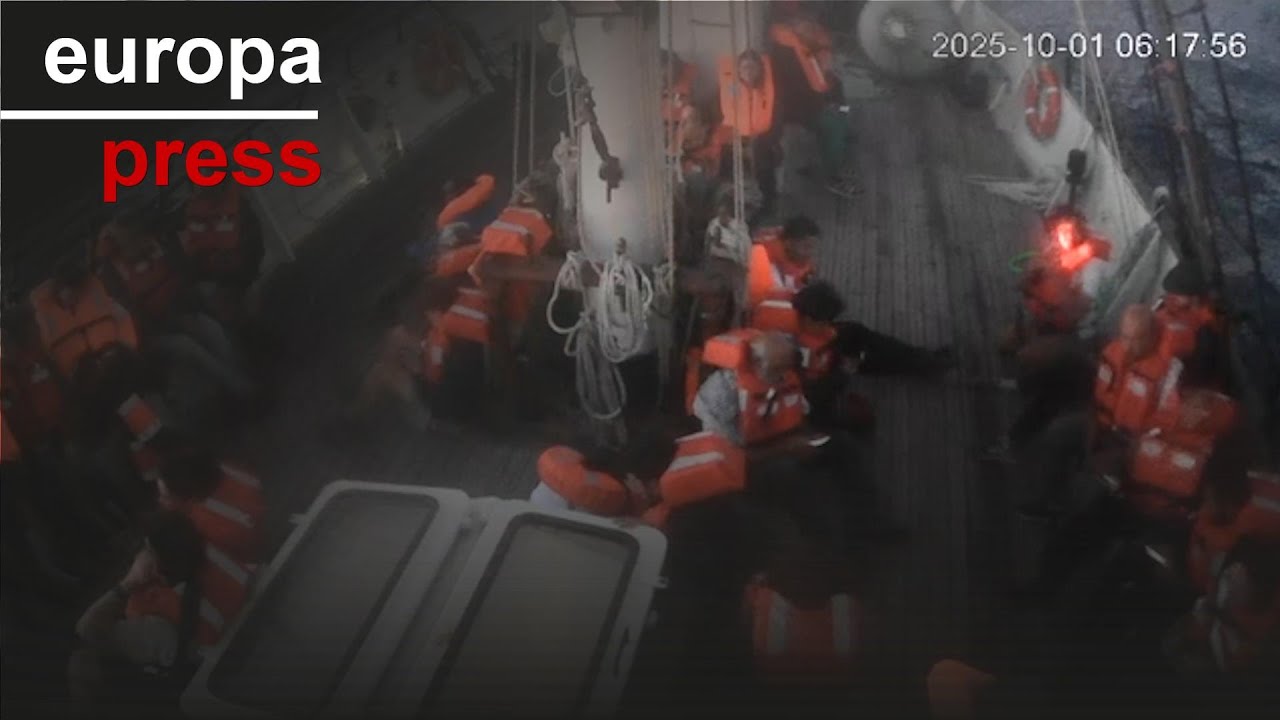 La Flotilla alerta del acercamiento de varios buques tras entrar en ...