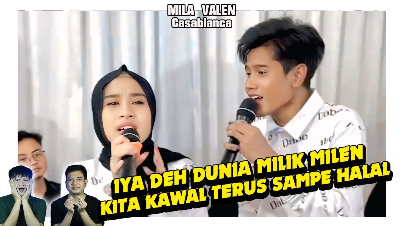 Kita kawal sampe halal. Mila & Valen Casablanca Lagu wajib baru mereka nih !!