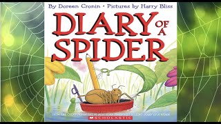 Diary Of A Spider Read Aloud Bedtime Story Childrens Story