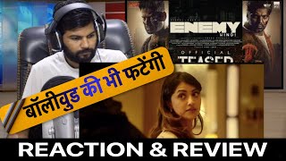 Enemy Teaser Reaction || Enemy Trailer Reaction HIndi || Vishal,Arya,Prakash Raj | PaltuCrazy
