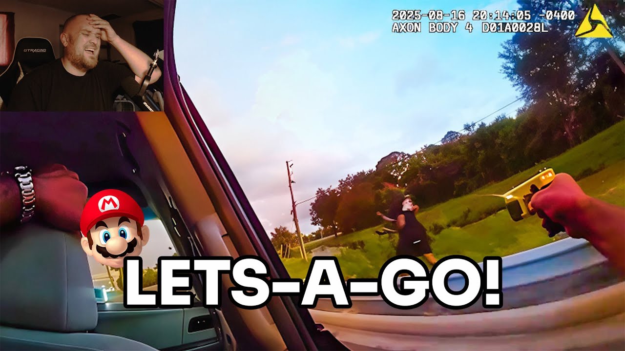 Uber Driver Picks Up Cop During Foot Chase | Bodycam Reaction