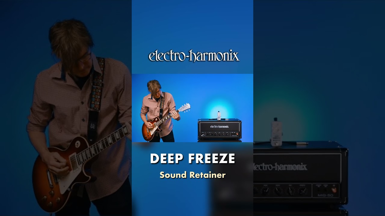 EHX Pico Deep Freeze Sound Retainer & Sustainer Pedal Demo - YouTube