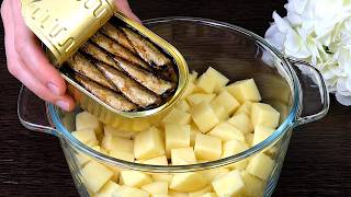 Just add sardines to the potatoes!  Few people know this secret!