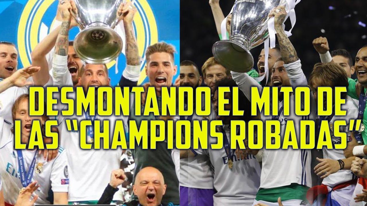 Las 5 Champions Robadas Del Madrid