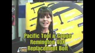 The new Pacific Tool Gauge Remington 40X Rimfire Replacement Bolt