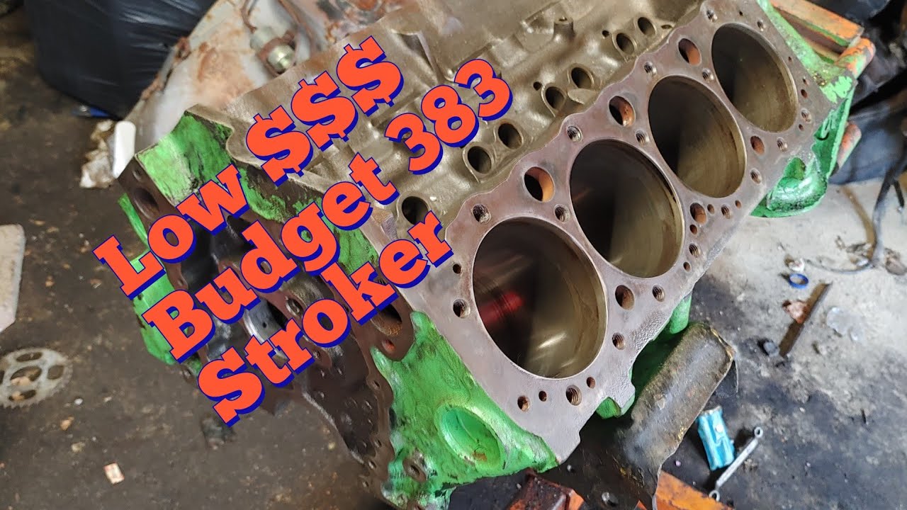 BUDGET 383 STROKER BUILD!! Part 1. Short Block Assembly. - YouTube
