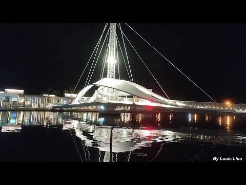 Southern Night - Glen Campbell(With Lyrics)駁二大港橋超級夜景