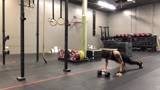 DB Facing Burpees