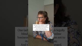 She Was Legally Blind… And Still Started an Online Business (Powerful Story)