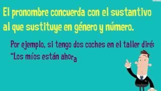 El Pronombre/Pronombre/Lengua 2 ESO/AulaFacil.com