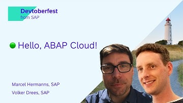 🟢 Hello, ABAP Cloud!