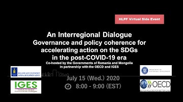 HLPF Official Virtual Side Event
