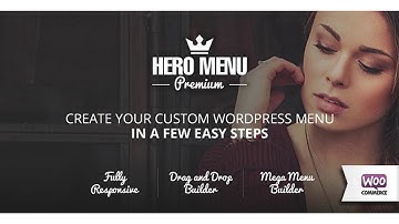 Hero Menu - Responsive WordPress Mega Menu Plugin | Codecanyon Scripts and Snippets