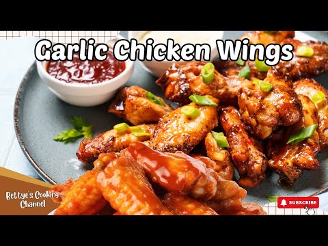 Garlic Parmesan Chicken Wings Keto Baked in the oven Bettye Burnett