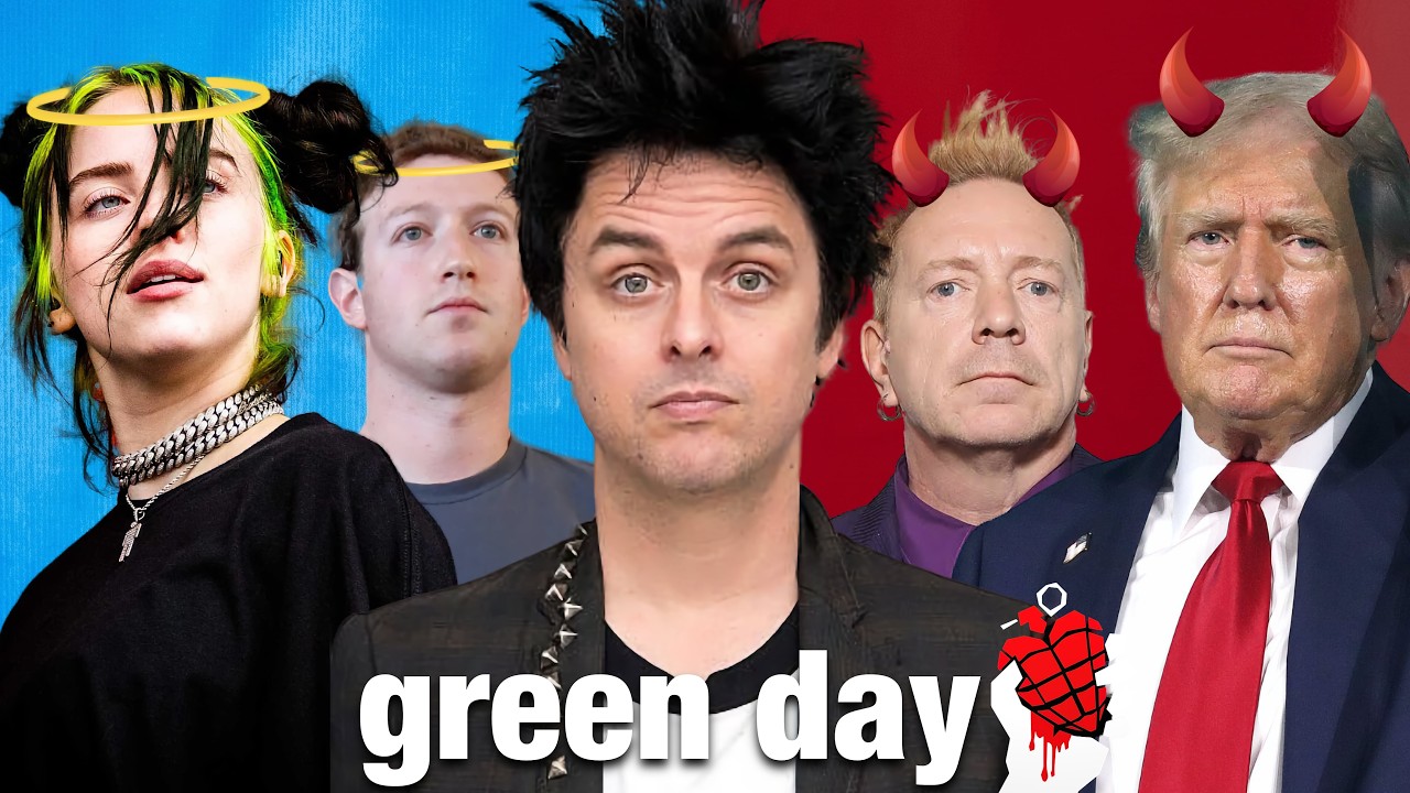 Celebrities that LOVE vs HATE Green day