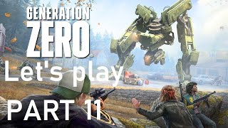 Let's play Generation Zero part 11 gameplay on ps4 pro