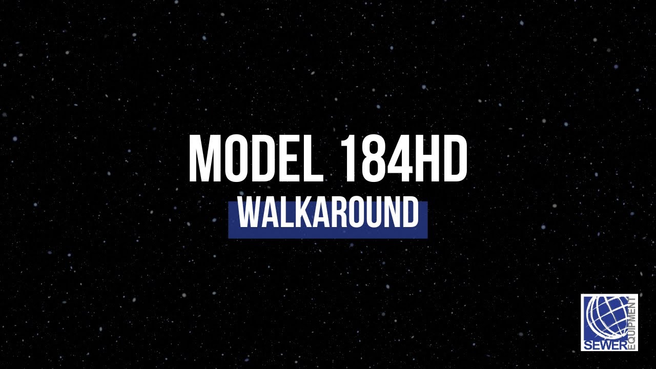 Mongoose Jetters Model 184 - 18 GPM @ 4000 PSI - Sewer Equipment