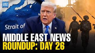 US-Israel War On Iran: Trump's Threats; Iran Rejects Talks; Oil Shock Continues | Middle East Day 26