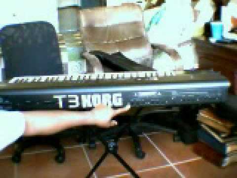 Kris Nicholson Korg Keyboard M1 & T3 Comparison.MPG