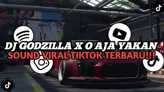 DJ GODZILLA X O AJA YAKAN SLOWED ( MASPIN RMX ) || SOUND VIRAL TIKTOK TERBARU