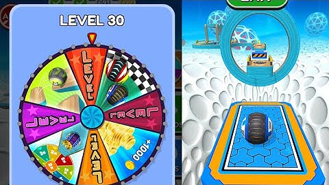 Going Balls Spin The Wheel Level 30 ( Android & IOS Gameplays )