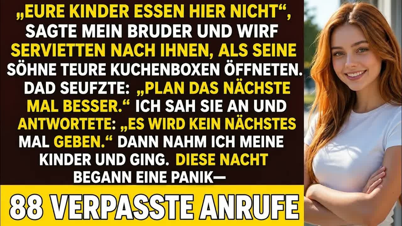 Mein Bruder schrie meine Kinder an: „Finger weg!“ – Daraufhin zerstörte ich sein ganzes Imperium.
