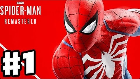 Marvel Spider Man Remastered Gameplay walkthrough part 1 - Intro! Wilson Fisk Boss Fight!