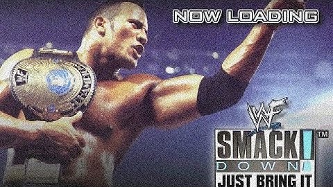 WWF SmackDown! Just Bring It /  Video game / PS2 Emulator Gaming Videos / Rock vs Benoit/