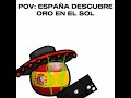 | POV: España Descubre ORO En EL SOL | #humor #countryballs #viral |