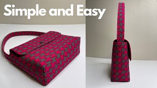 How to Sew a Hand Bag Simple and So Fast | Easy DIY @AmyGDIY screenshot 4