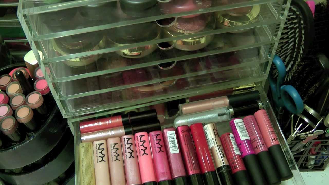Makeup Collection and Storage February 2012